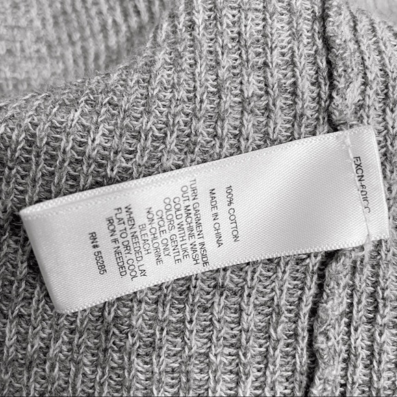 Express Gray Shawl Cocoon Open Front Cardigan - M - Picture 2 of 5